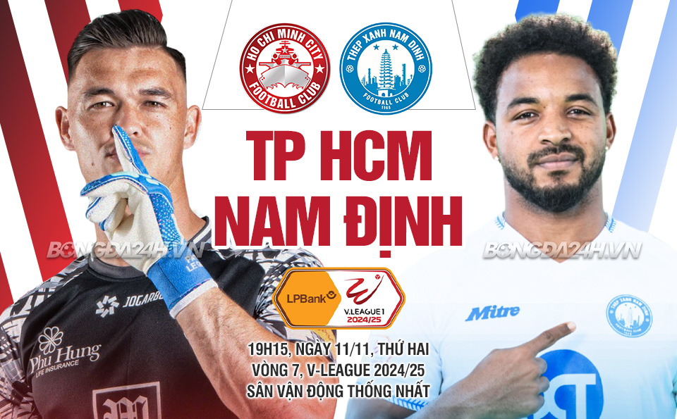 Nam Định Tiếp Tục Ám Ảnh TP.HCM Trên Sân Thống Nhất